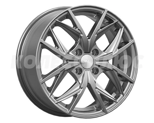 Skad Асти-gr 6,50x16 4x100 D60,1 ET41, Графитовый 0