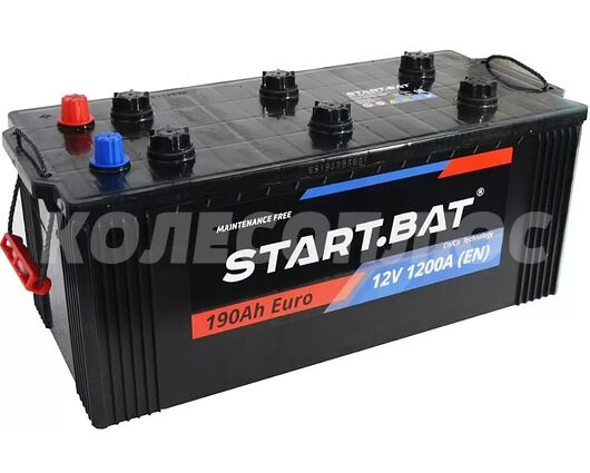 Аккумулятор грузовые автомобили START BAT L (Гибридная, 190 A/h, 1200 A, 513x223x210) 0