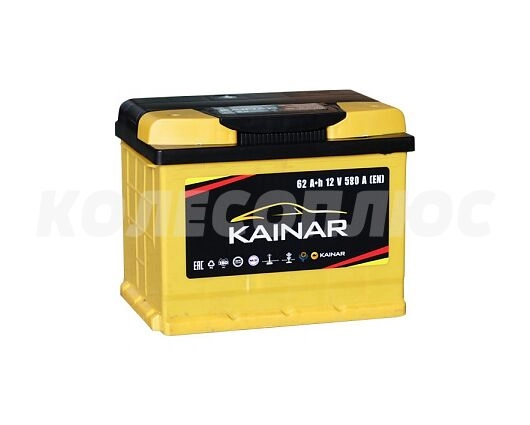 Аккумулятор Kainar R (Гибридная, 62 A/h, 590 A, 242x175x190) 0