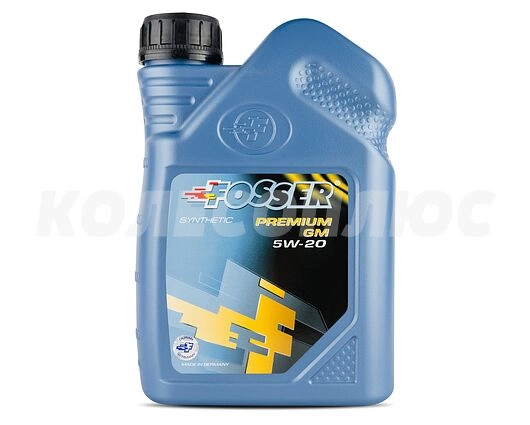 Fosser Premium GM 5W-20 SN Plus, SP(RC), 1л 0